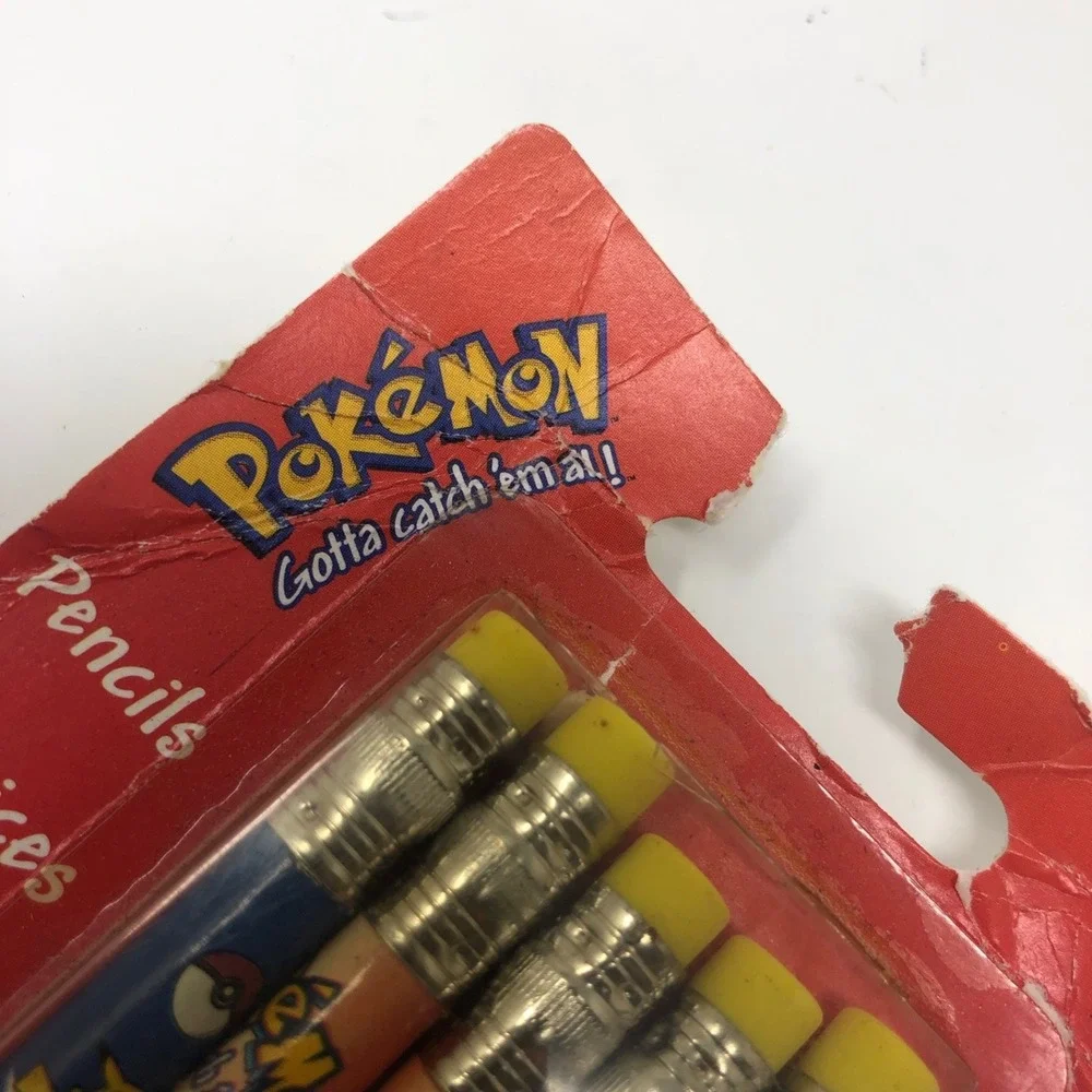 Vintage Pokemon Pencil Set No.2 Lead 5 Pack Item No. 4087‎